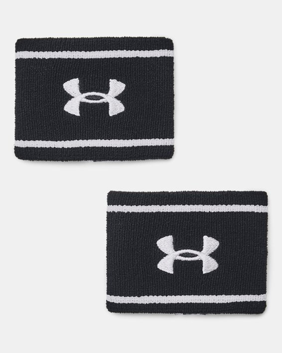 UA Pride Terry Wristband in Black image number 0